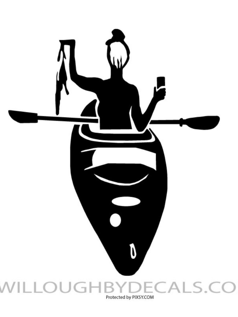 Kayak Vinyl Decal